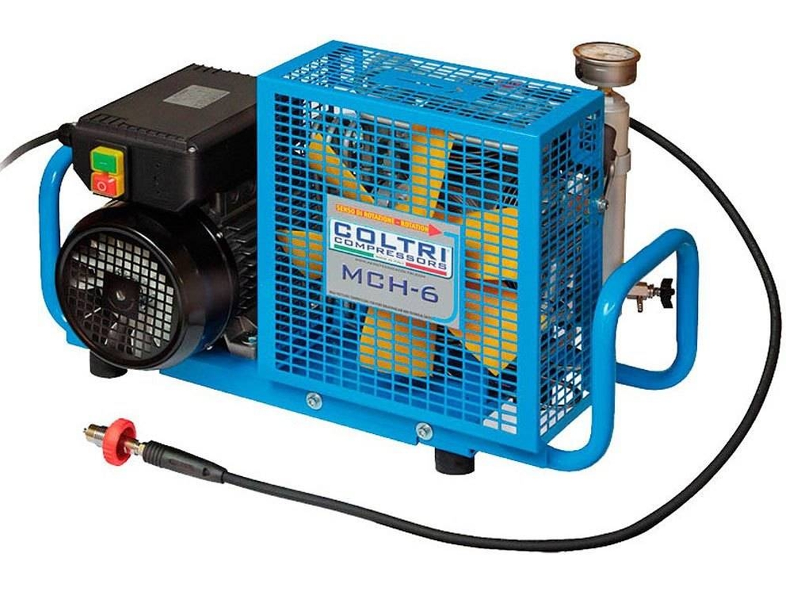 Compressor de Mergulho COLTRI Portátil Mch6/Em Usa 3200 Psi