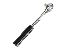 Llave carraca mango goma       1/2