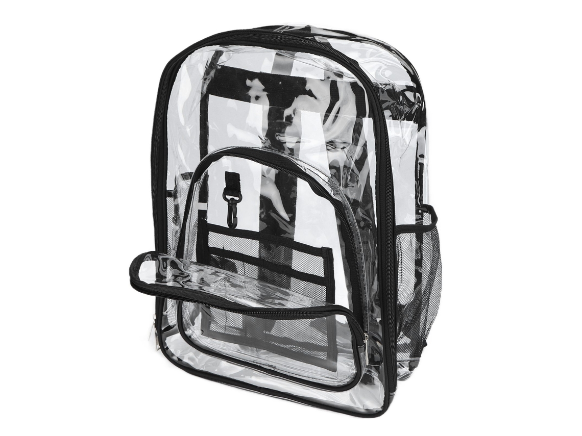 Mochila Transparente Pvc Impermeável Grande Capacidade