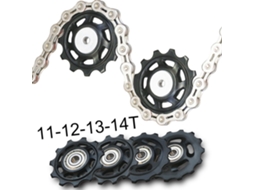 Lurelia Câmbio Bicicleta Para Bicicleta De Estrada 44 Mm, 49 Mm, 53 Mm Leve Traseiro