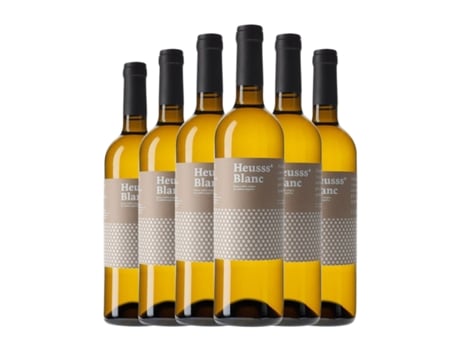 Vinho branco LA VINYETA Heusss Blanc Sense Sulfits Empordà (0.75 L - 6 Unidades)