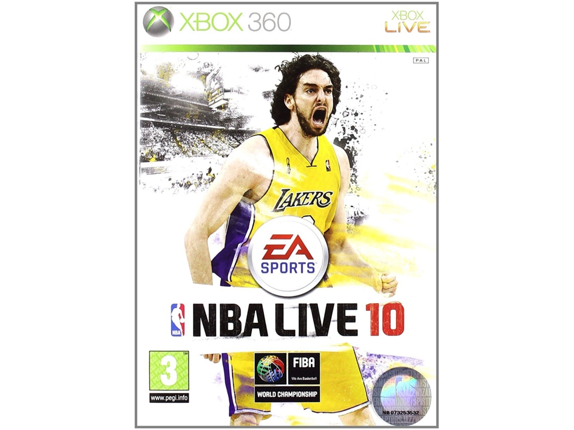 Jogo Xbox 360 NBA Live 10