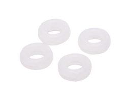 Ganchos de Orelha para Óculos, Redondos, Antiderrapantes, Silicone, Pontas Templo Esportivas GOKOCO
