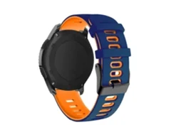 Bracelete Pioneer para Garmin Forerunner 255 Azul e Laranja