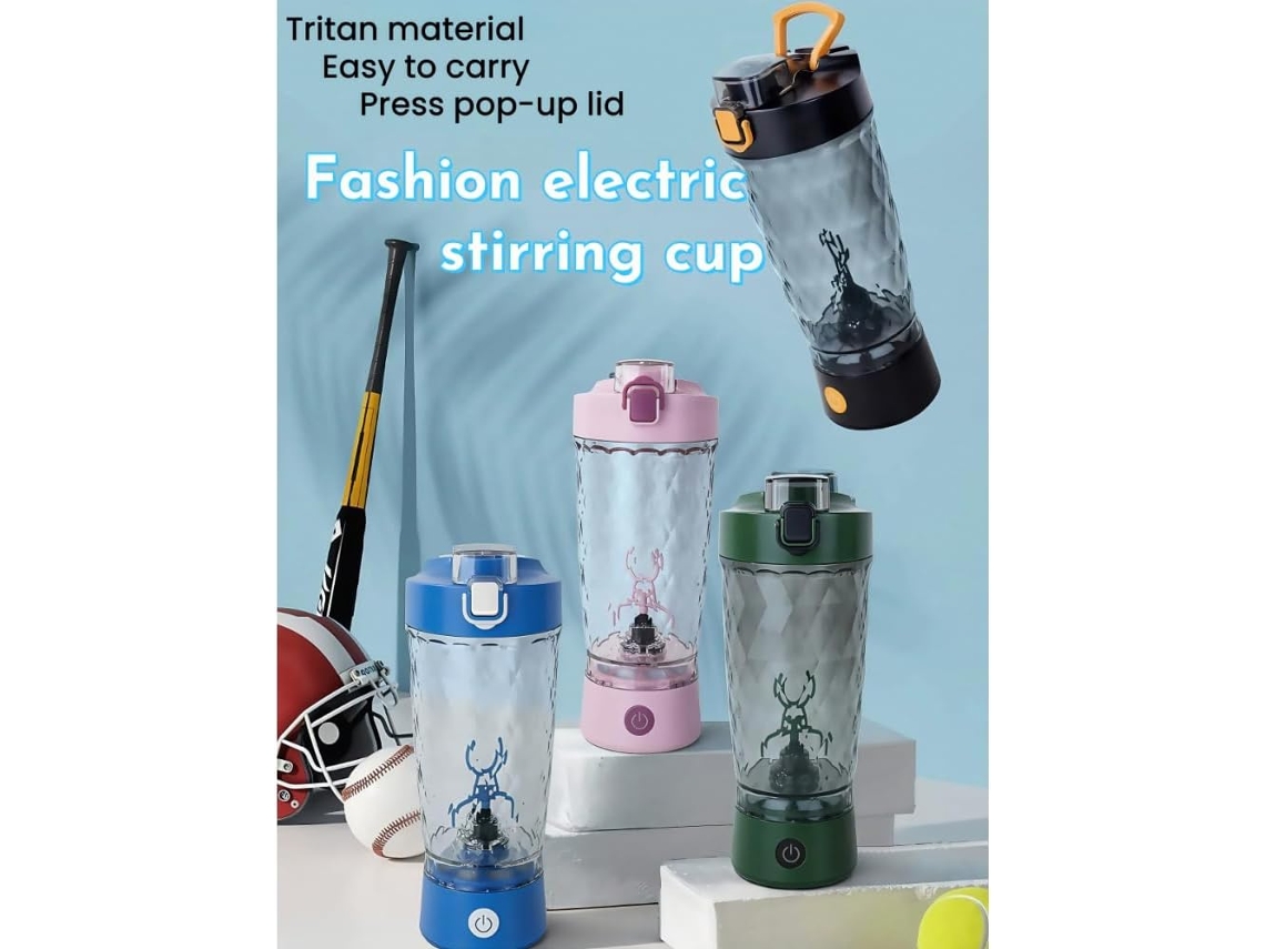 Extrator De Suco De 600 Ml, Copo Misturador Totalmente Automático(verde)
