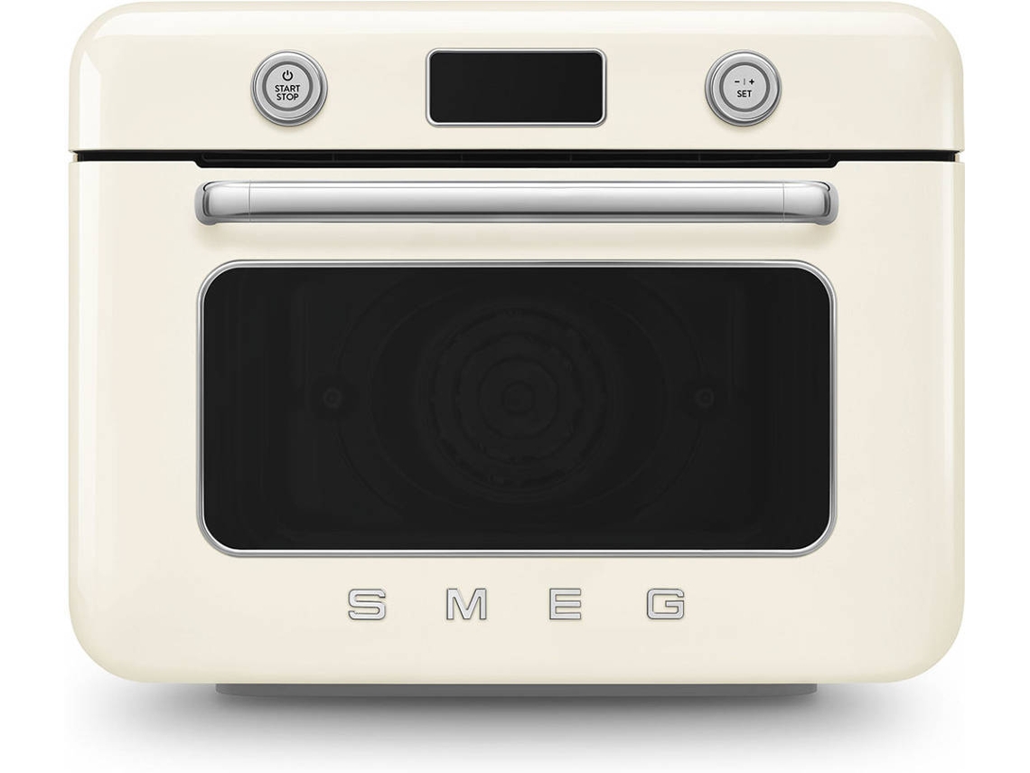 Forno com vapor SMEG COF01CREU Anni 50 (30 L - 1800 W - Creme)