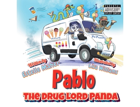 Livro Pablo The Drug Lord Panda de Estelle Maher (Inglês)