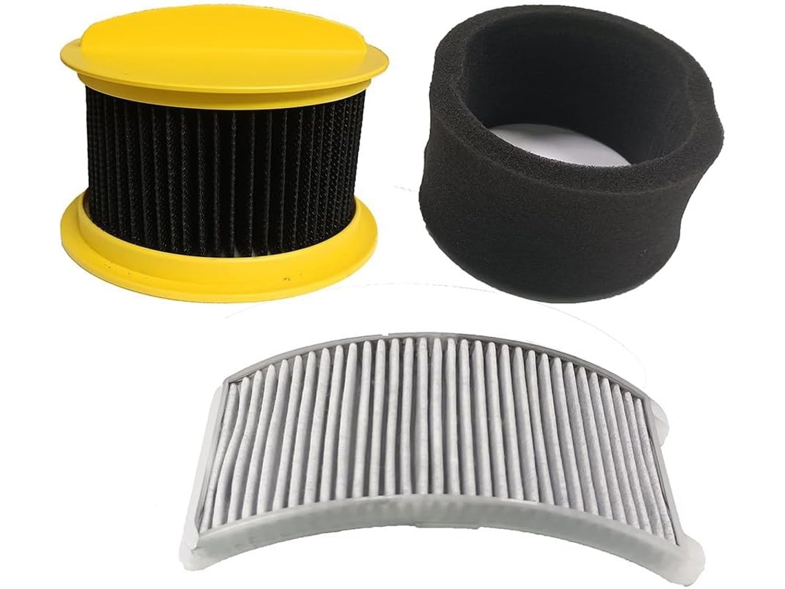 Filtros De Aspirador Pó, Peças Reposição, Conjunto Espuma Para