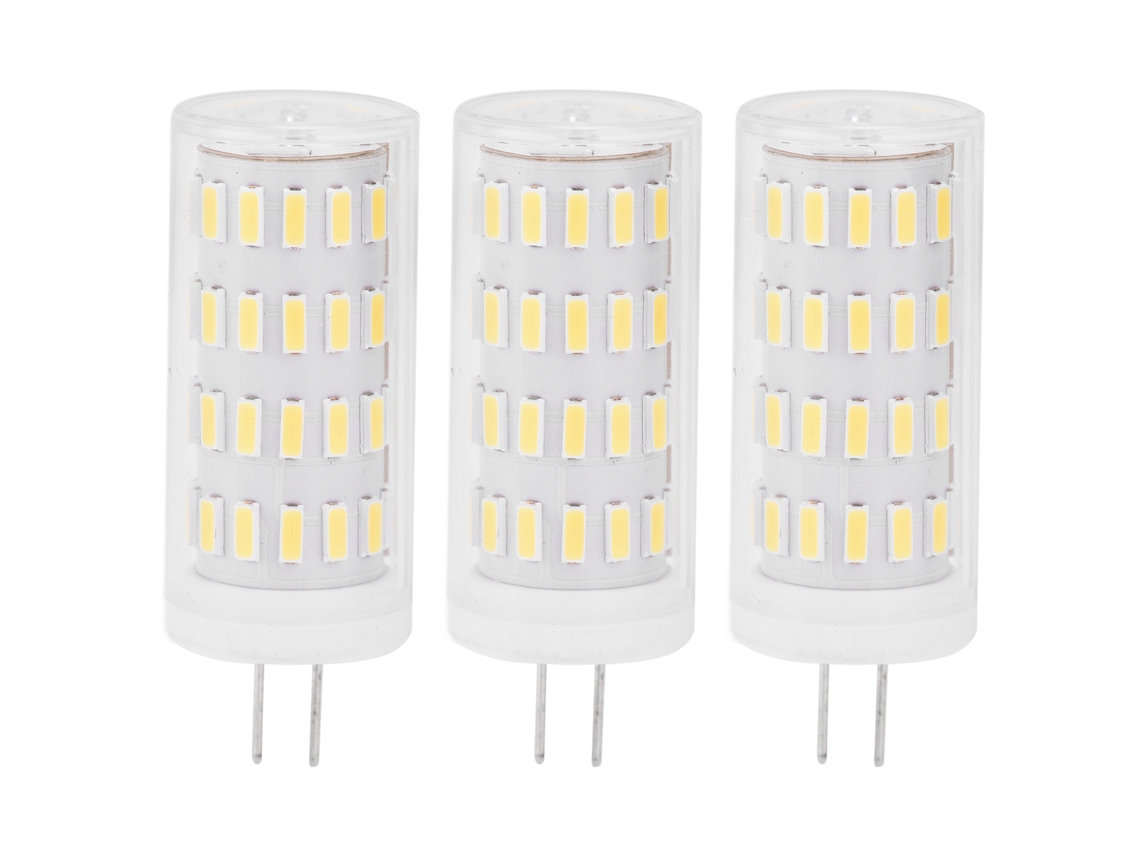 3pcs Lâmpada Led G4 5w T3 12 24v Regulável | S/MARCA