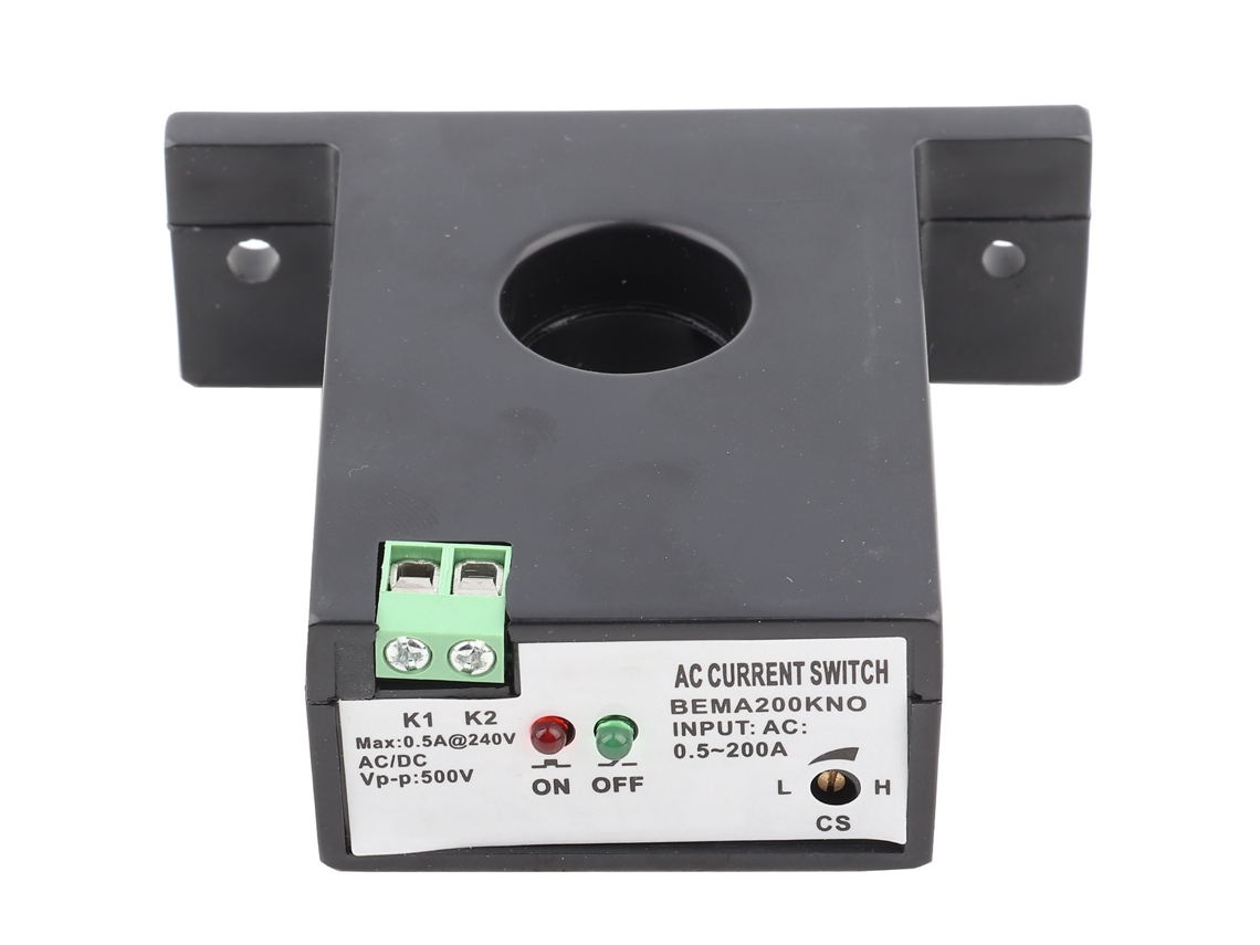 Interruptor de Detecção de Corrente Ac Ajustável 0.5~200a | S/MARCA
