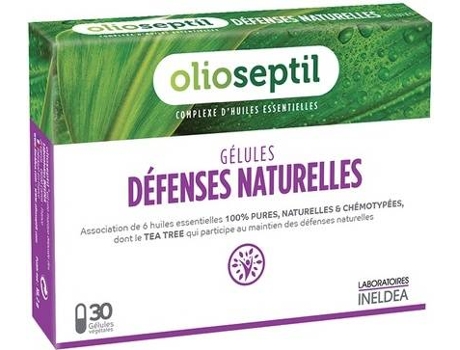 Óleo Essencial OLIOSEPTIL Defesas Naturais (30 cápsulas)