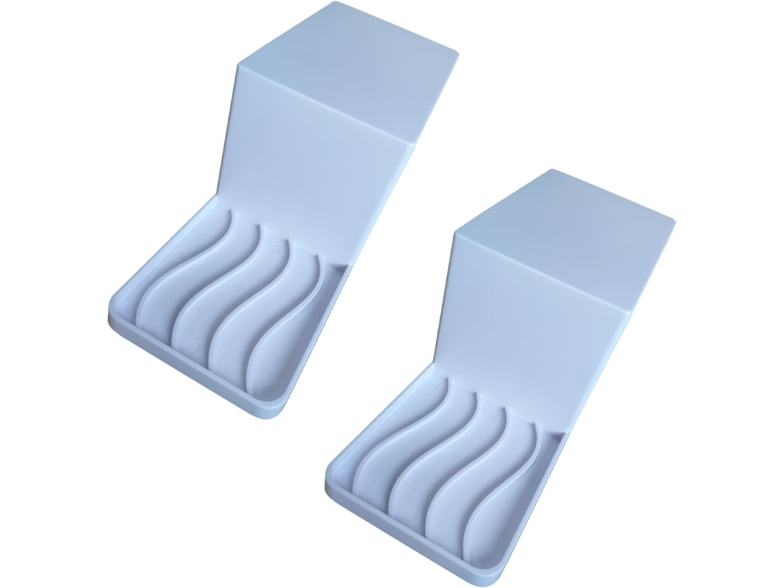 Kit De 2 Porta-detergente Líquido Com Dosador Para Lavar Roupa, Evita Sujeira, Suporte Para Detergente, Organizador De