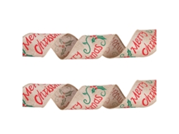 Laxiscreed Fita De Linho Festiva Para Decoração De Natal, 6 Metros, Ideal Para Diy E Artesanato Natalício