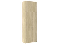 Highboard, Highboards Vidaxl Marrom Madeira Processada (80 X 42.5 X 249 Cm)