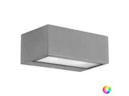 Luz de Parede Ledkia Nemesis 60 W Cinzento Escuro