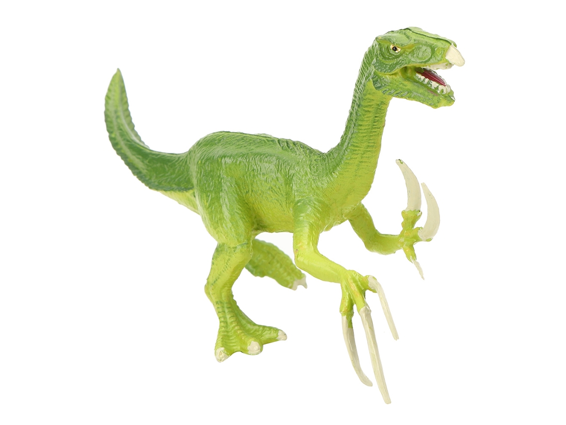 Brinquedo Dinossauro Simulação Modelo Educacional Decoração Casa Plástico Azul