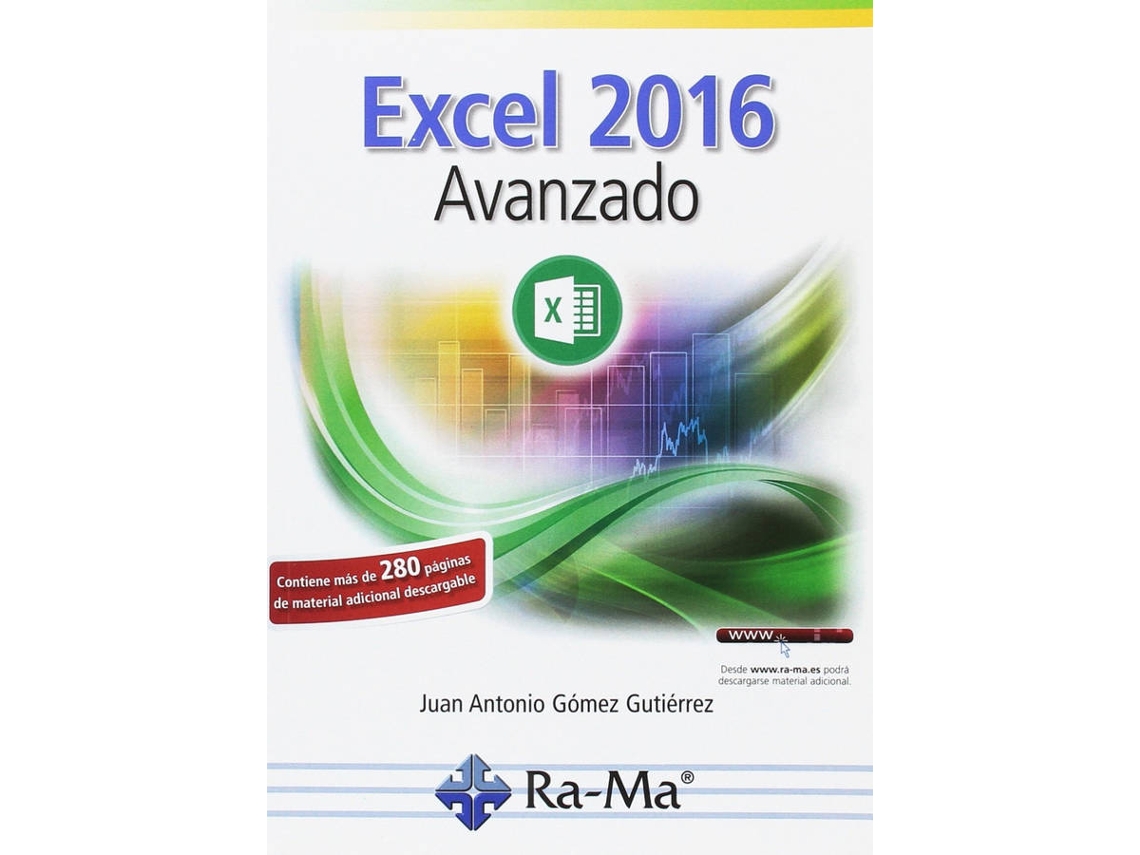 Livro Excel 2016 Avamzado de Juan Antonio Gómez Gutiérrez (Espanhol)