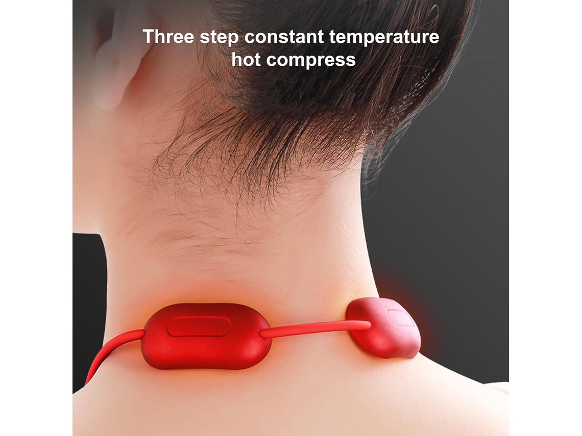 Novo Massageador Portátil De Pescoço E Ombros Atualizado Com Função De Aquecimento Tecnologia De Pulso Duplo Melhores Presente Aquaforge