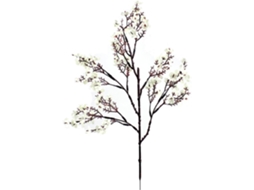 6 Peças Flores Artificiais Babys Breath Falso Gypsophila Buquê Flores De Seda Para Casa Cozinha Festival Festa Casamento Decoração Ehstmind (branco)