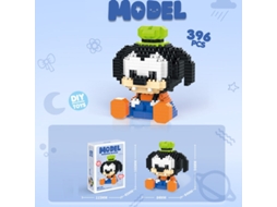 Boneco GAATPOT Diy Cartoon Doll Stellalou Linabell Mini Bricks Cartoon Anime Figures Model Series Building Blocks Educational Toy For Children