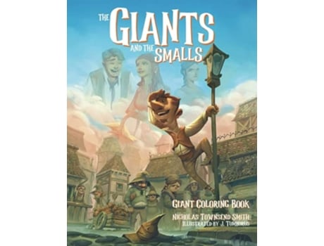 Livro The Giants and the Smalls Official Coloring Book de Nicholas Townsend Smith (Inglês)