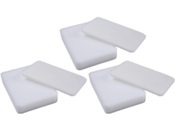 Conjunto De 6 Filtros Esponja Laváveis Para Aspirador Pó Sem Fio