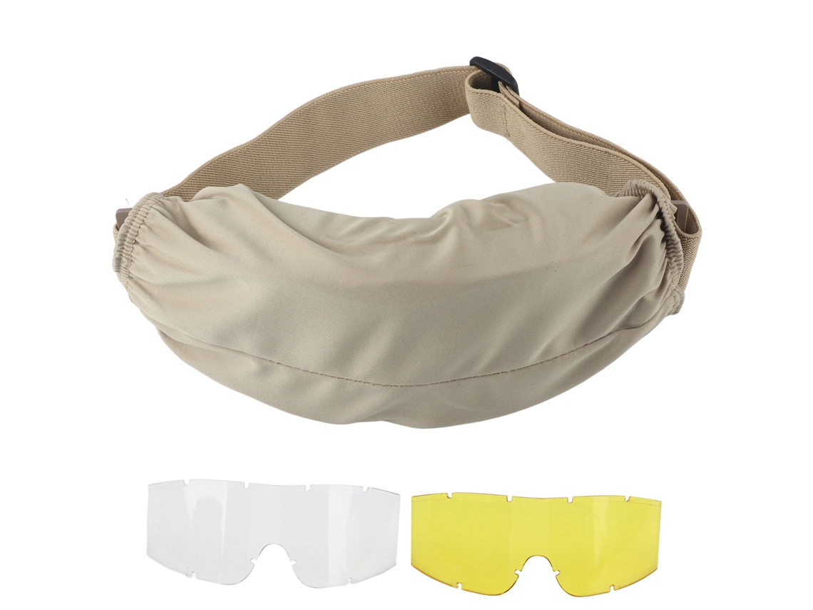 Óculos De Segurança Laxiscreed Para Caça E Escalada Em Khaki Com Proteção Confiável