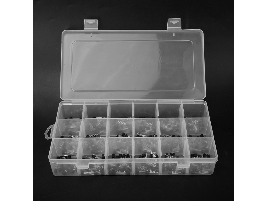 Kit De Transistores Universal Laxiscreed Com 18 Modelos E 360 Peças Essenciais