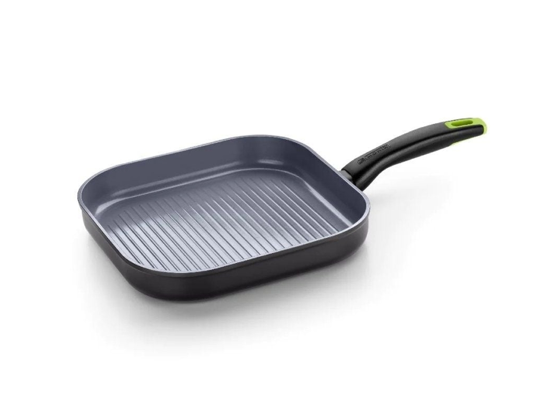 Grelhador MONIX Eco Nature M261231/ Ø28Cm/ Alumínio Forjado/ Adequado para Indução