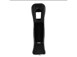 Capa de Silicone para Adaptador de Sensor Motionplus para Controle Remoto Nintendo Wii, Preta. AQUAFORGE