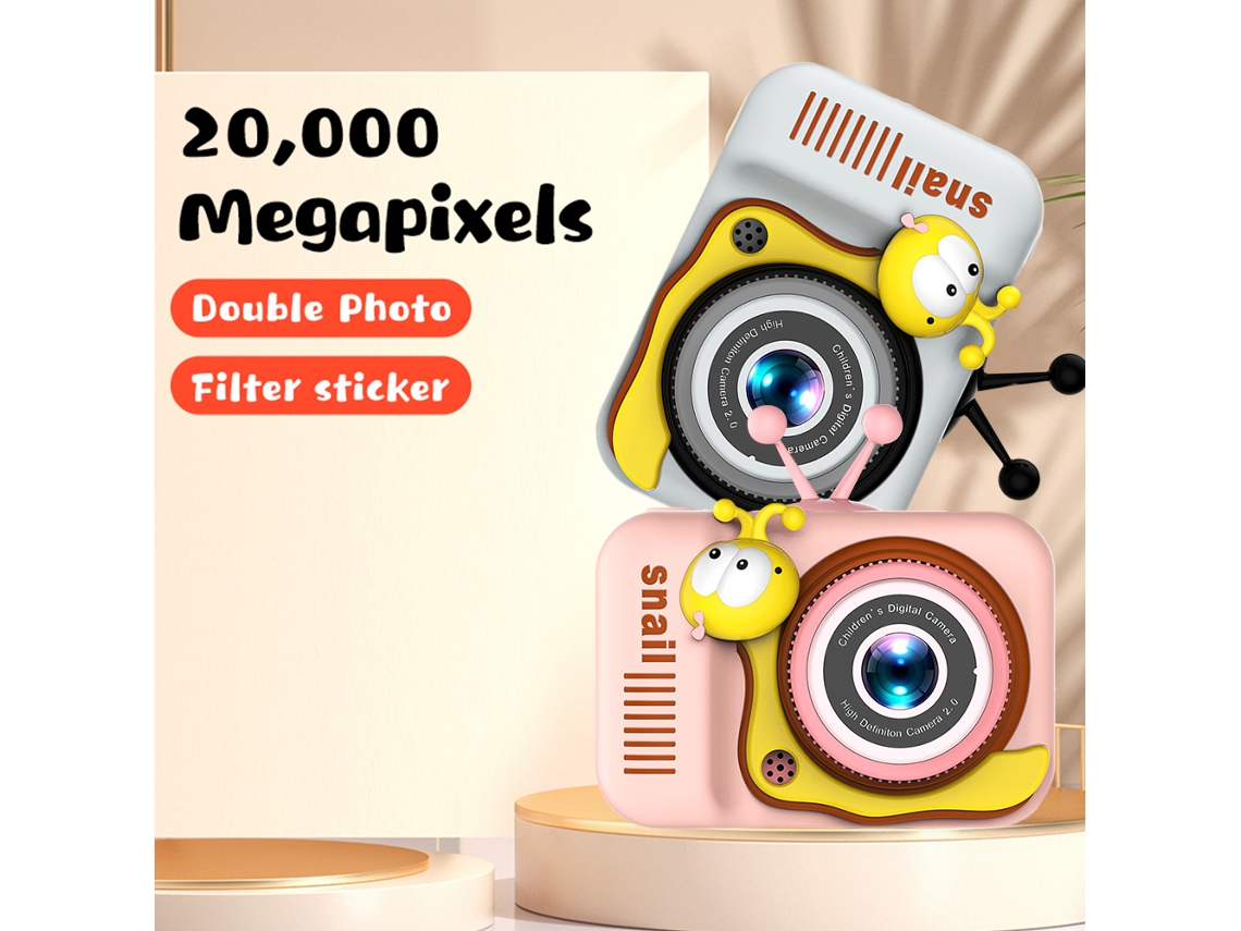 Câmara Infantil Laxiscreed Com 20 Mp E Zoom Digital 4x Para Crianças