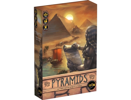 Jogo de Tabuleiro  Pyramids (Idade Mínima: 10 -Nível Dificuldade: Baixo)