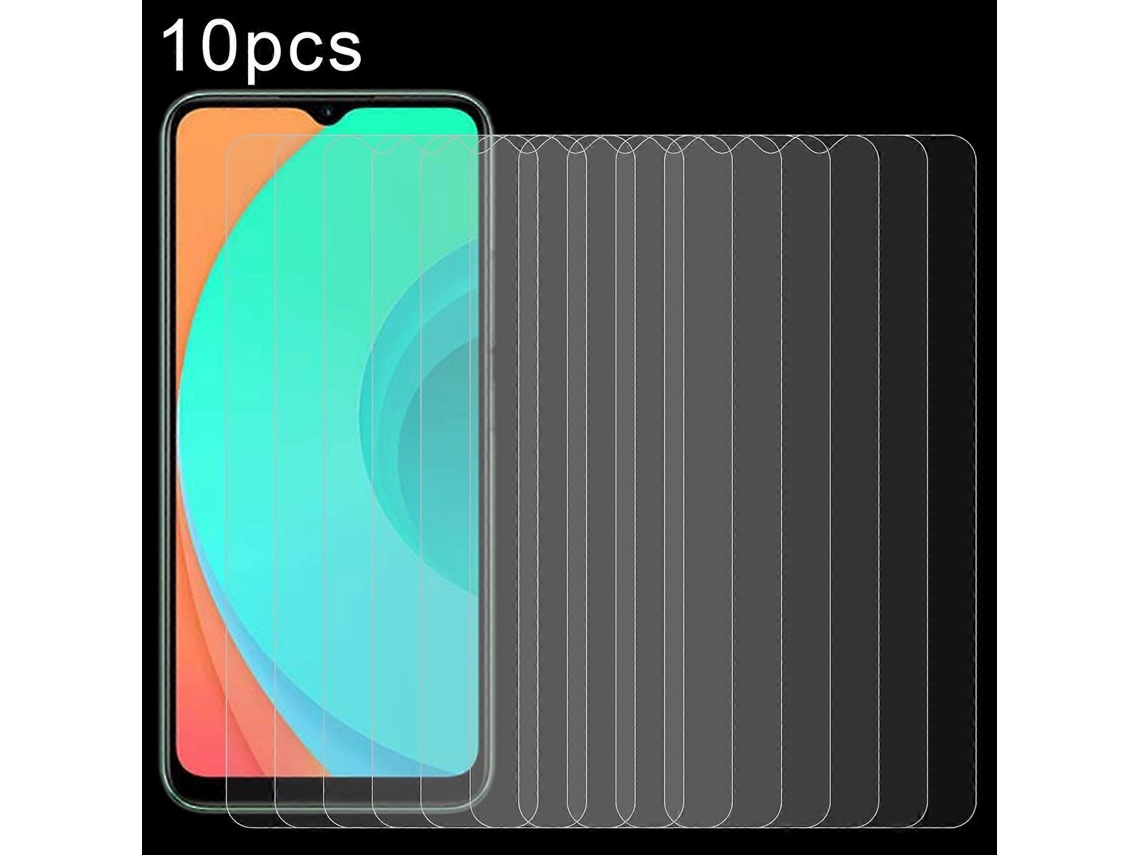 Película De Vidro Temperado 2.5d De 0,26 Mm, Dureza 9h, Pacote Com 10 Unidades Para Infinix Smart 7.