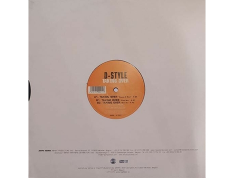 Vinil Taking Over Jumper Records