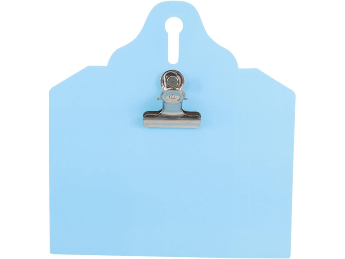 Prancheta De Papelão Rígido Sewacc Para Hospitais, Prancheta Prática Para Escrita Com Clipe Azul Em Pp Registros Médicos