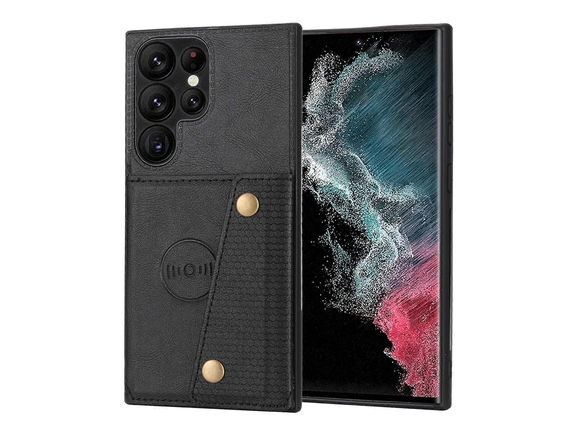 Capa Magnética Com Fecho Duplo Para Samsung Galaxy S23 Ultra 5g