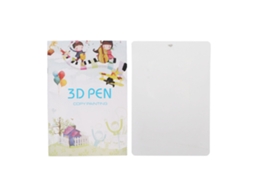 Papel De Desenho Para Impressora 3d Com 40 Modelos, 20 Folhas Para Lápis 3d Para Crianças E Equipamentos