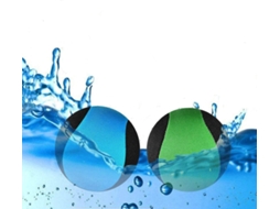 Bola De Água Para Pular, Ideal Para Jogos Em Piscina E No Mar, Perfeita Para Adolescentes, Adultos, Famílias E Amigos (azul Verd Aquaforge