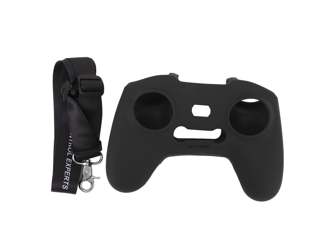 Capinha De Silicone E Correias Para Controle Remoto Drone Avata 1 2 Fpv Preta