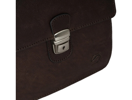 Bolsa De Tiracolo C/ Asa De Mão Matties Piel Wash Castanha