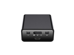 Lurelia Gravador De Chamadas Telefónicas 8gb Com Ativação Por Voz, Redução De Ruído, Gravação Com 1 Tecla Para Reuniões, Palestras - Preto