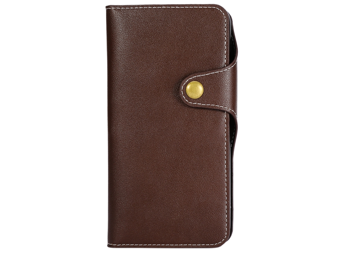 Capa de couro com fecho triangular para iPhone 7 Plus EOOCOO