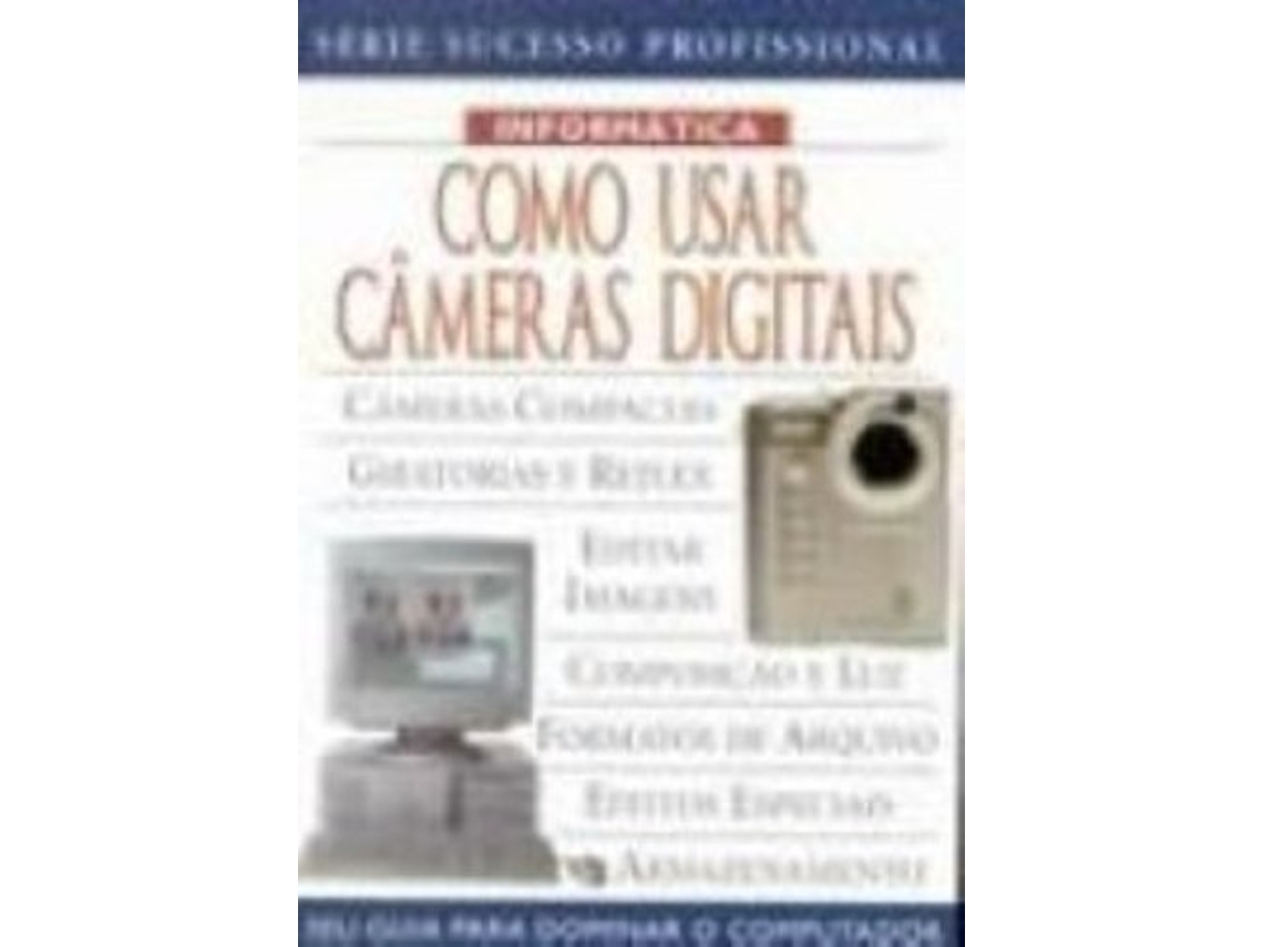 Livro Como Usar Cameras Digitais de May e Alex (Português)