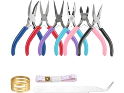 Alicate Para Joias Com 6 Peças, Kit De Ferramentas Para Fazer Joias Zeuxo