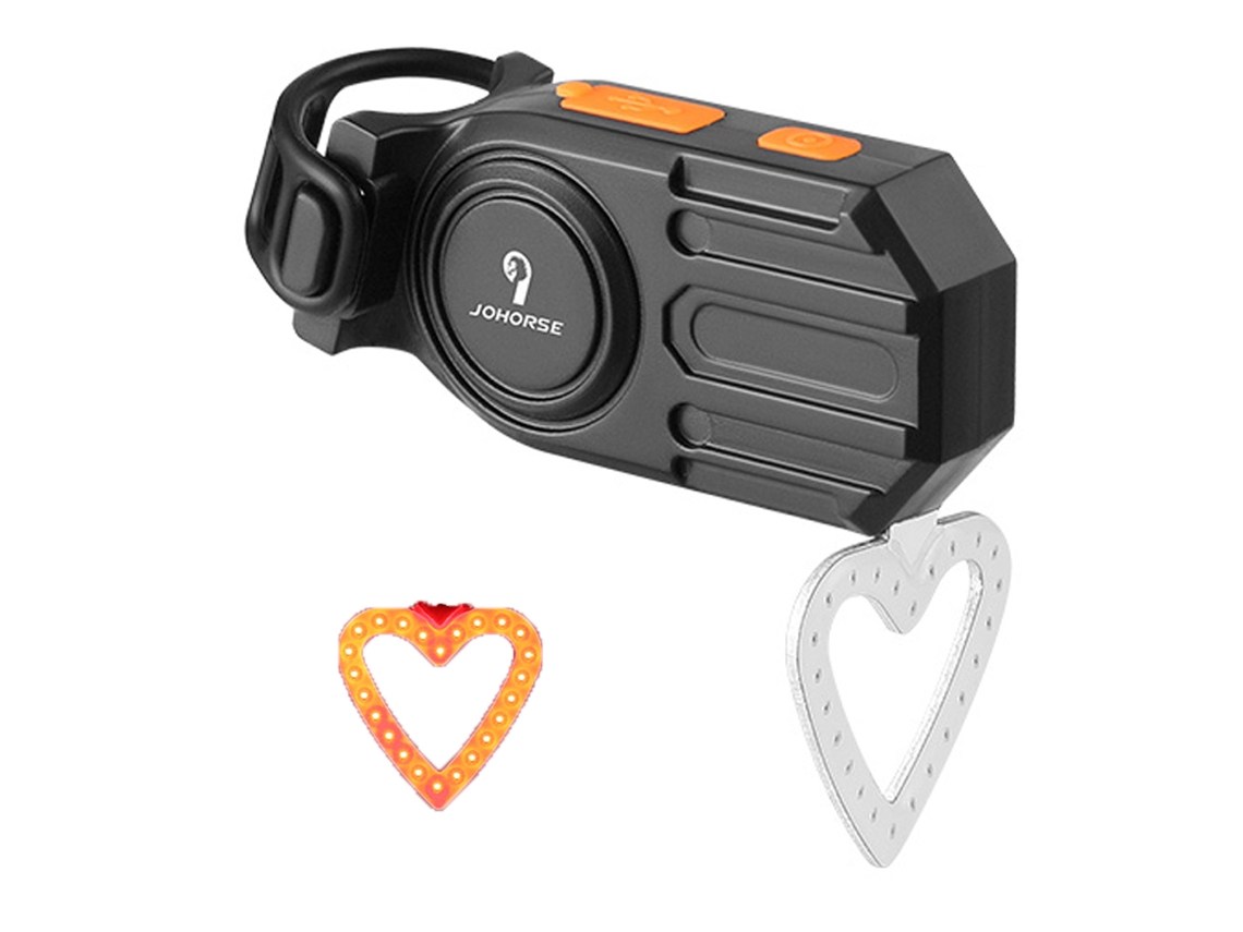 Lanterna Traseira Mali USB Recarregável com Modos de Iluminação para Mountain Bike e Road Bike