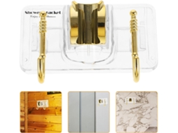 Suporte Para Chuveiro Showeroro, Suporte Para Chuveiro De Mão Banheiro Com Design Adesivo E Altura Ajustável Em Plástico