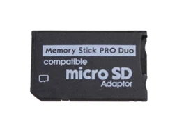 Micro Sd/Sdhc Ao Memory Stick Pro para Adaptador Duo para Psp para Câmera Sony 