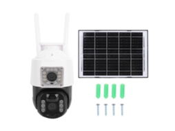 Câmera de Segurança Solar Sem Fio 2.4G WiFi 1080p Primerox