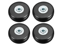 4 Rodas Para Bagagem, Rodas Para Reparo De Bagagem Pesada, 50mm Universal