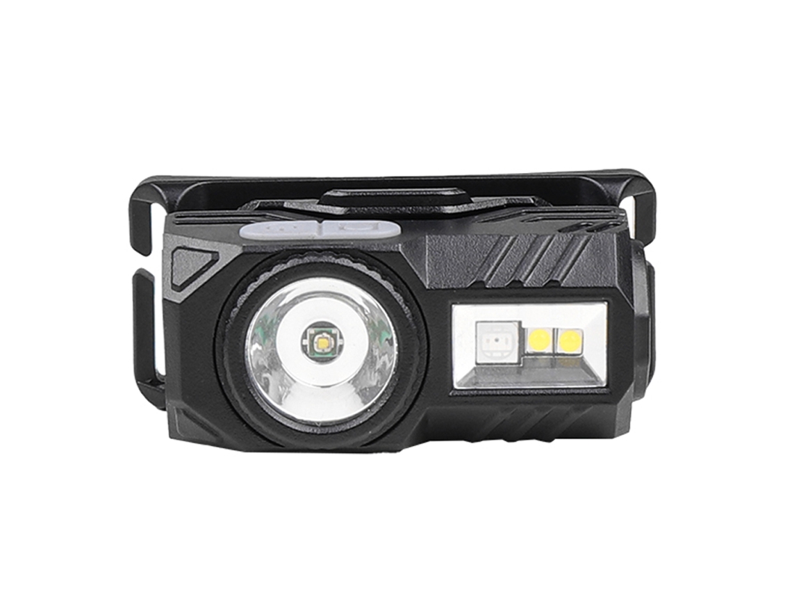 Lanterna Frontal Led Recarregável 9 Modos Sensor de Movimento